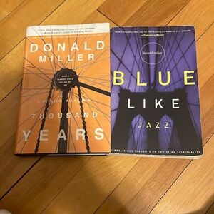Donald Miller Books- A Million Miles in a Thousand Years+ Blue Like Jazz